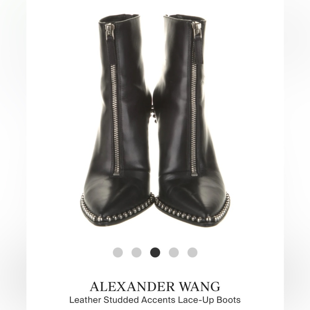 Alexander Wang, size 7, black boots - Picture 4 of 4
